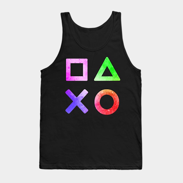 Controller Buttons Tank Top by PH-Design